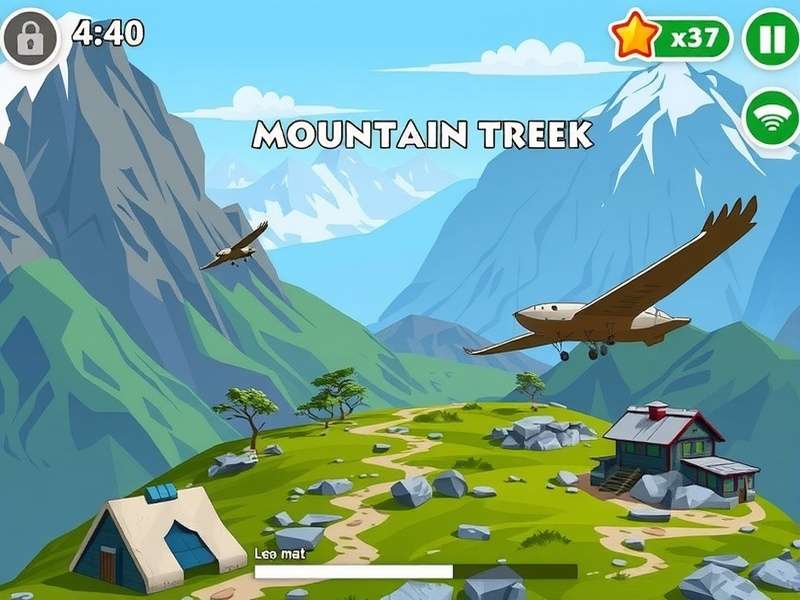 Mountain Trek Trail Navigation